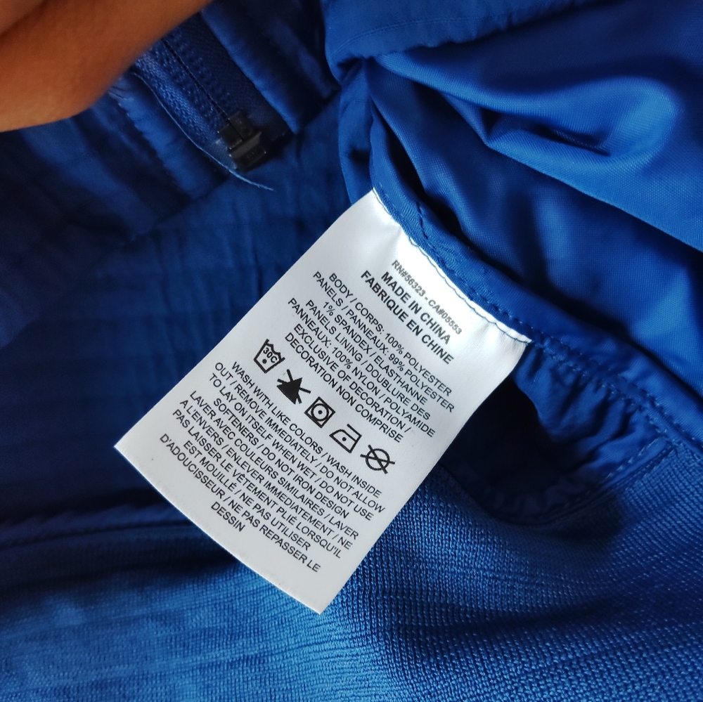 Nike Women's Deep Blue Active Jacket - Picture 4 of 5